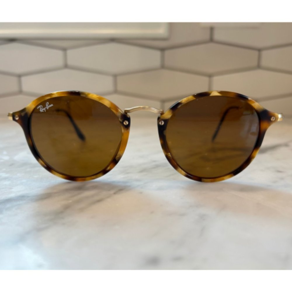 Ray-Ban Round Fleck Sunglasses